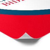 Ridin' mit Biden Aviator Glasses 2024 Poster (Ecke)