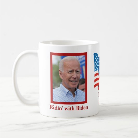 Ridin' mit Biden Kaffeetasse (Links)