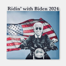 Ridin" mit Biden Magnet 2024