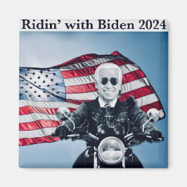 Ridin" mit Biden Magnet 2024