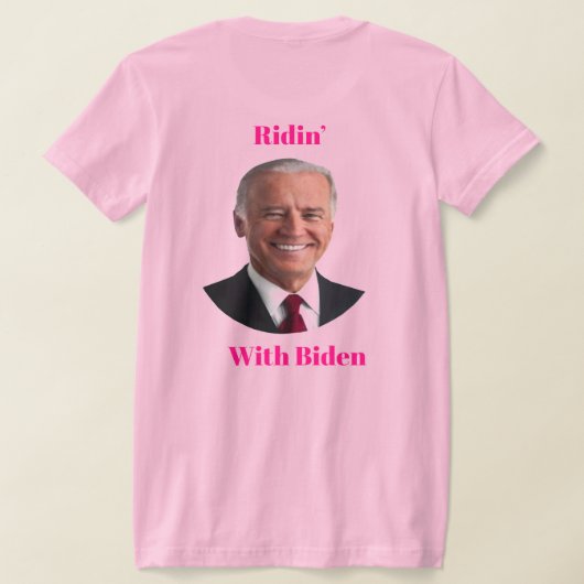 Ridin" mit Biden-T - Shirt (AblageHinten)