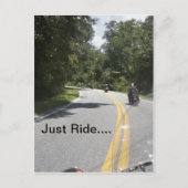 Ridin' Postkarte (Vorderseite)