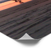 Ridin' Sunset Poster (Ecke)