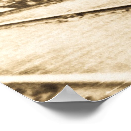 Ridin' that Train Poster (Ecke)