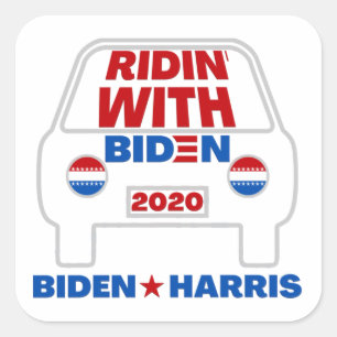 Ridin' with Biden 2020 Stickers