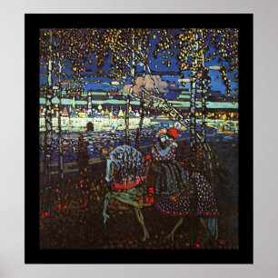 Riding Couple von Wassily Kandinsky Poster