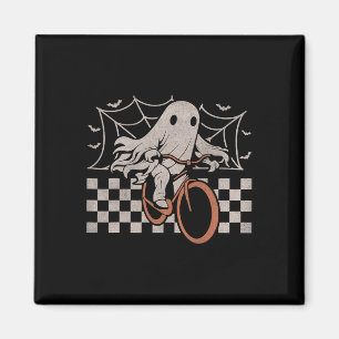 Riding Ghost Bicycle Halloween Kostüm Ghoul Biker Magnet