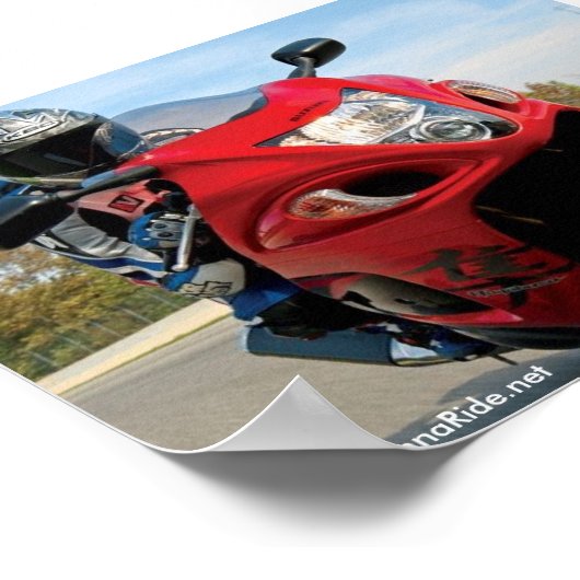 Riding in Style Poster (Ecke)