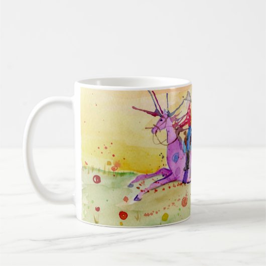 Riding into Eternity Kaffeetasse (Links)