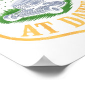 Riding Lawn Mower We Ride At Dawn Funny Lawn Mowin Poster (Ecke)