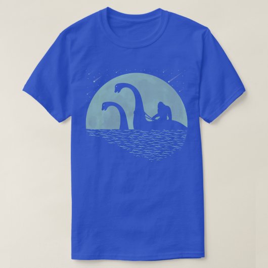Riding Loch Ness Monster T-Shirt (Design vorne)