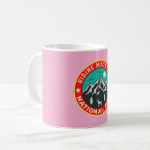 Riding Mountain - Geist der Berge Kaffeetasse (Vorderseite Links)