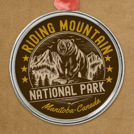 Riding Mountain National Park - Canada Ornament Aus Metall
