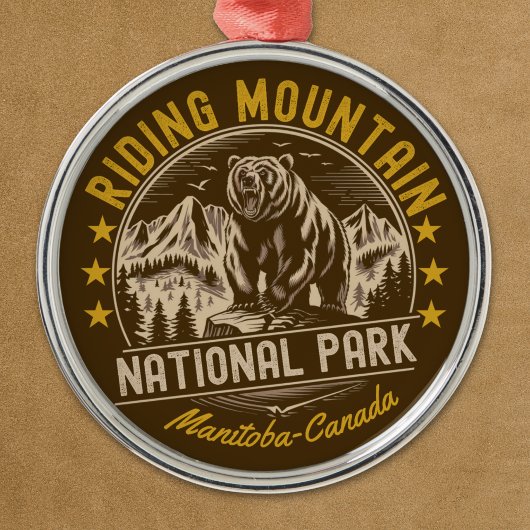 Riding Mountain National Park - Canada Ornament Aus Metall
