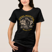 Riding Mountain National Park Forest Landscape Tri-Blend Shirt (Vorderseite)