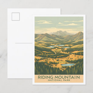 Riding Mountain National Park Kanada Reise Postkarte