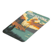 Riding Mountain National Park Kanada Vintag Magnet (Linke Seite)