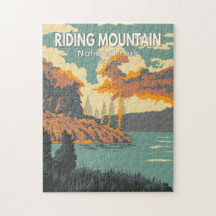 Riding Mountain National Park Kanada Vintag Puzzle