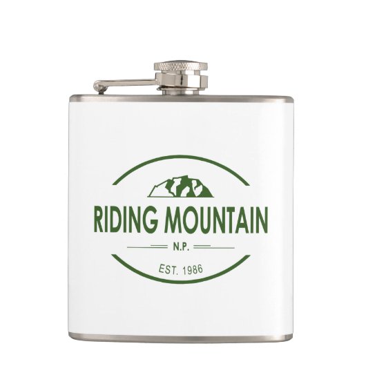 Riding Mountain Nationalpark Flachmann (Vorderseite)