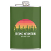 Riding Mountain Nationalpark Flachmann (Vorderseite)