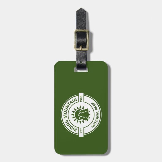 Riding Mountain Nationalpark Gepäckanhänger (Vorderseite vertikal)