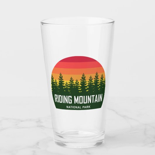Riding Mountain Nationalpark Glas (Vorderseite)
