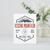 Riding Mountain Nationalpark Kanada erschüttert Postkarte (Stehend Vorderseite)