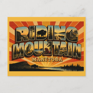 Riding Mountain Nationalpark Manitoba Postkarte