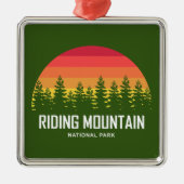 Riding Mountain Nationalpark Ornament Aus Metall (Vorne)