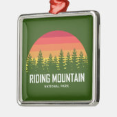 Riding Mountain Nationalpark Ornament Aus Metall (Links)