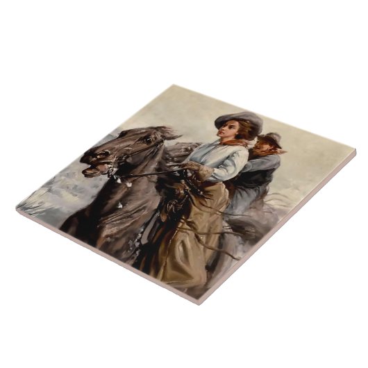 "Riding the Range" von WHD Koerner Fliese (Seite)