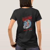 "Riding the Waves" T-Shirt (Rückseite)