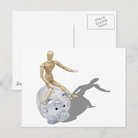 RidingWildHog092110 Postkarte (Vorne/Hinten)