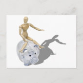 RidingWildHog092110 Postkarte (Vorderseite)