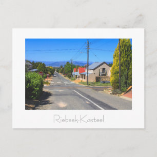 Riebeek-Kasteel View South Africa SA Postcard Postkarte