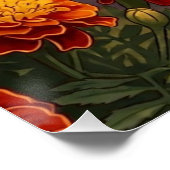 Rieche die Blumen Poster (Ecke)