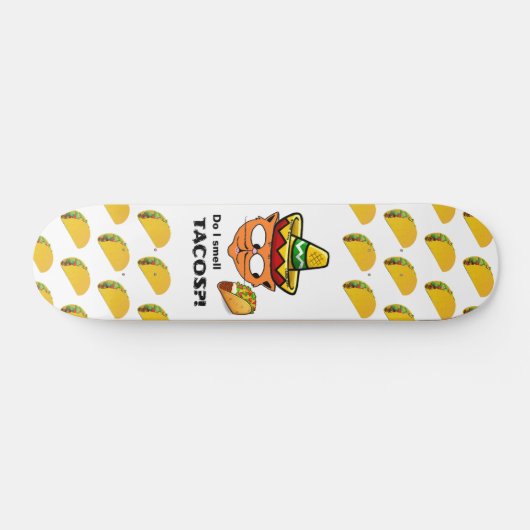 Rieche ich Tacos? Senor Gato Skateboard (Horizontal)