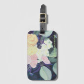 Riechen der Rose Gepäckanhänger (Vorderseite Vertikal)