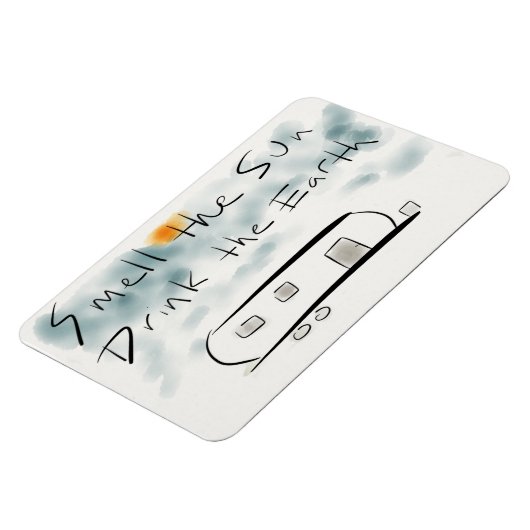 Riechen Sie das Sun Flexi Magnet (Linke Seite)