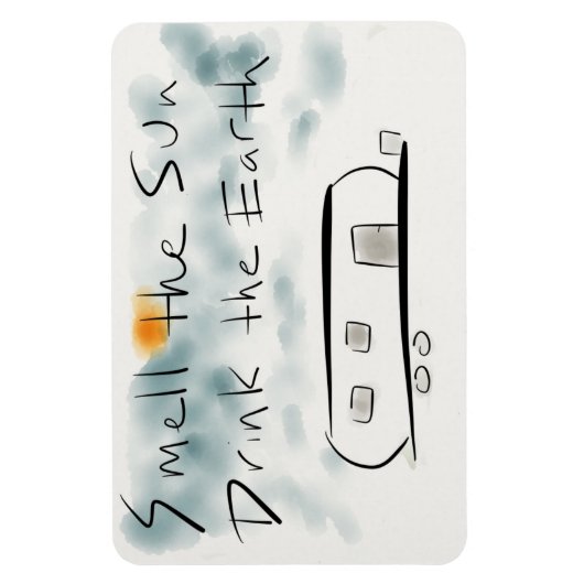 Riechen Sie das Sun Flexi Magnet (Vertikal)