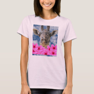 Riechen Sie den Hibiskus T-Shirt