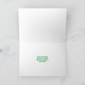 Riechen Sie den Kaffee Geburtstagskarte Karte (Innenseite)