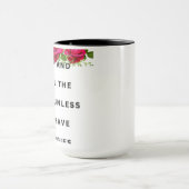 Riechen Sie die Rose Tasse (Zentrum)