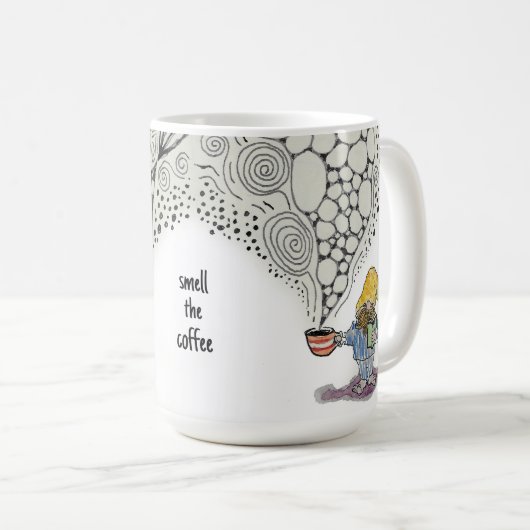 Riechen Sie die Tasse (VorderseiteRechts)