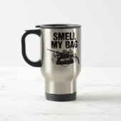 Riechen Sie meine Tasche (Hockeyschläger) Reisebecher (Links)