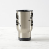 Riechen Sie meine Tasche (Hockeyschläger) Reisebecher (Mittel)