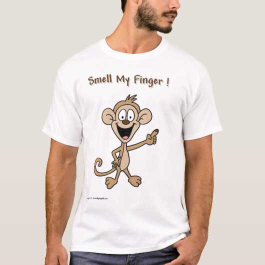 Riechen Sie meinen Finger! T-Shirt (Vorderseite)