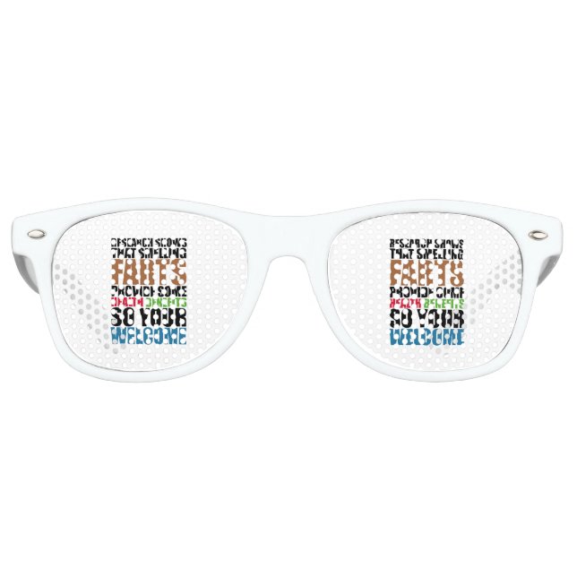 Riechende Furzen Partybrille (Vorderseite)