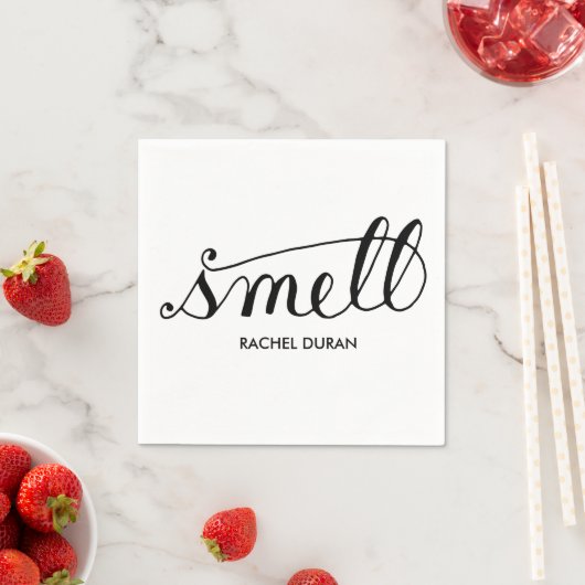 Riechpapier-Serviette Serviette (Beispiel)