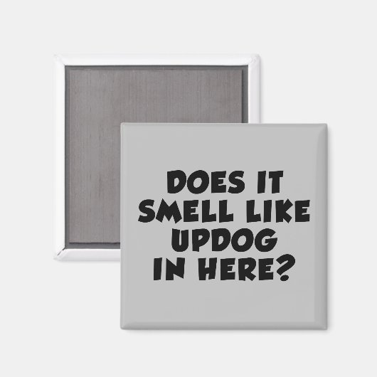 Riecht es hier wie Updog? Magnet (Vorderseite/Rückseite)
